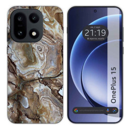 Funda Silicona para OnePlus 15 5G diseño Mármol 14 Dibujos