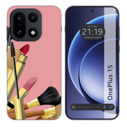 Funda Silicona para OnePlus 15 5G diseño Brochas Dibujos