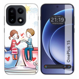 Funda Silicona para OnePlus 15 5G diseño Café Dibujos
