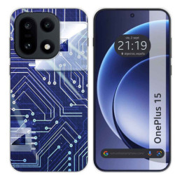 Funda Silicona para OnePlus 15 5G diseño Circuito Dibujos