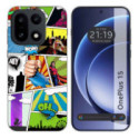 Funda Silicona para OnePlus 15 5G diseño Comic Dibujos