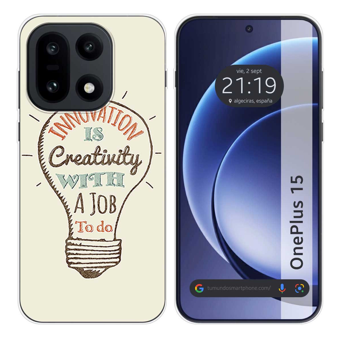 Funda Silicona para OnePlus 15 5G diseño...