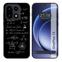 Funda Silicona para OnePlus 15 5G diseño Formulas Dibujos