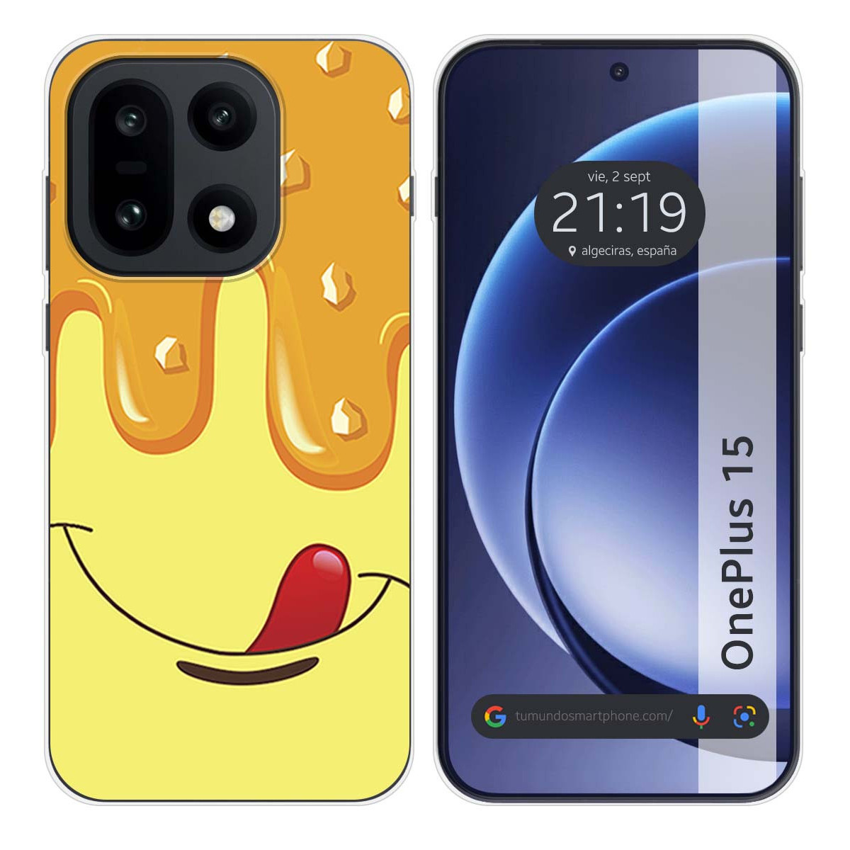 Funda Silicona para OnePlus 15 5G diseño Helado...