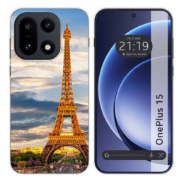Funda Silicona para OnePlus 15 5G diseño Paris Dibujos