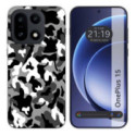 Funda Silicona para OnePlus 15 5G diseño Snow Camuflaje Dibujos