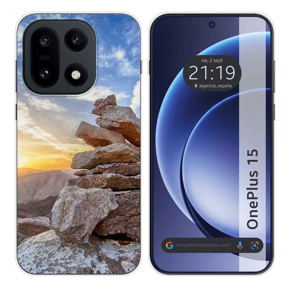 Funda Silicona para OnePlus 15 5G diseño Sunset...