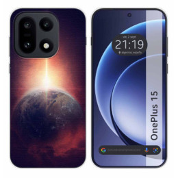Funda Silicona para OnePlus 15 5G diseño Tierra Dibujos