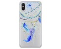 Funda Gel Transparente para Xiaomi Redmi S2 Diseño Plumas Dibujos