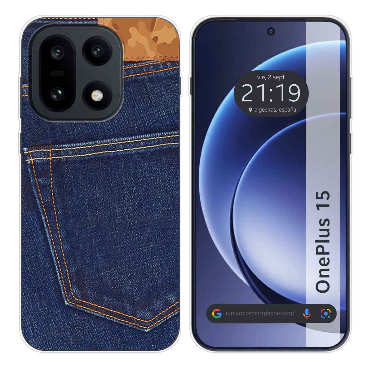 Funda Silicona para OnePlus 15 5G diseño...