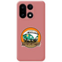 Funda Silicona Líquida Rosa para OnePlus 15 5G diseño Adventure Dibujos