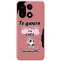 Funda Silicona Líquida Rosa para OnePlus 15 5G diseño Vaca Dibujos