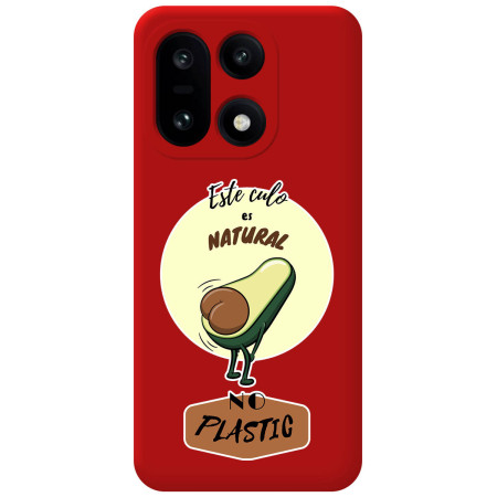 Funda Silicona Líquida Roja para OnePlus 15 5G diseño Culo Natural Dibujos