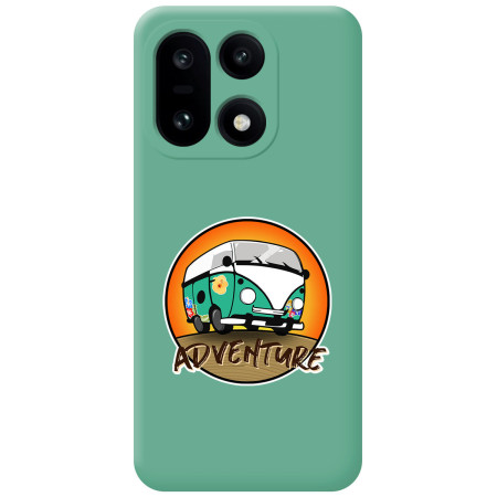 Funda Silicona Líquida Verde para OnePlus 15 5G diseño Adventure Dibujos