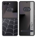 Funda Silicona Transparente para Samsung Galaxy Z Flip 7 5G diseño Araña Dibujos