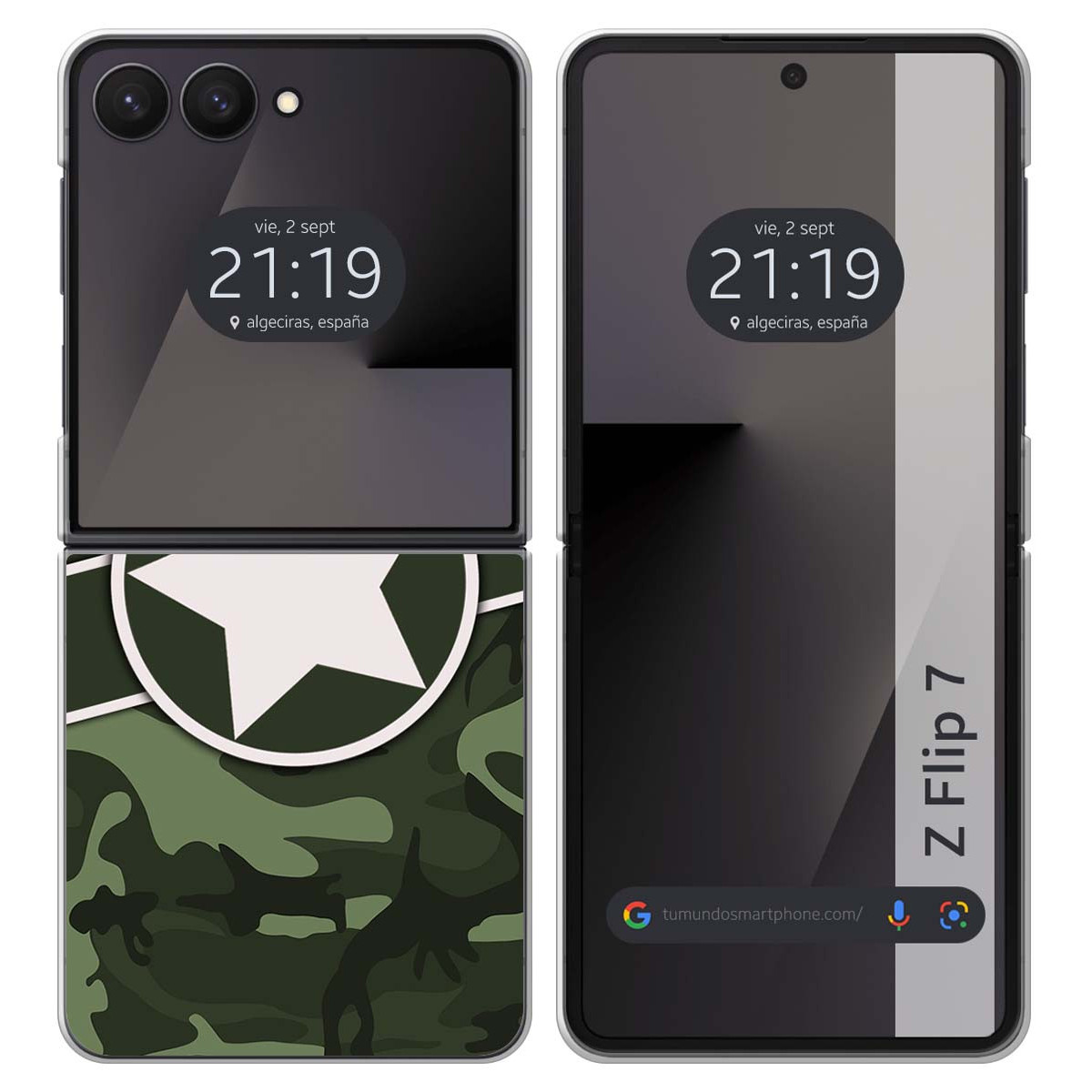 Funda Silicona para Samsung Galaxy Z Flip 7 5G...