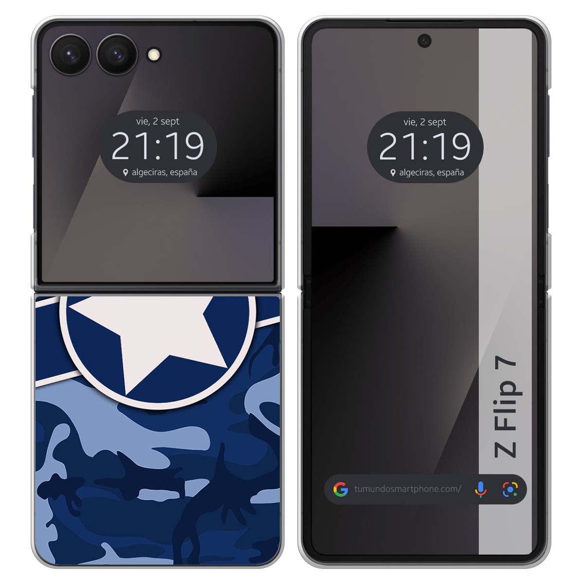 Funda Silicona para Samsung Galaxy Z Flip 7 5G...