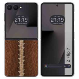 Funda Silicona para Samsung Galaxy Z Flip 7 5G diseño...