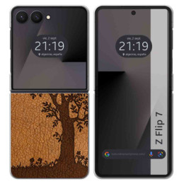 Funda Silicona para Samsung Galaxy Z Flip 7 5G diseño...