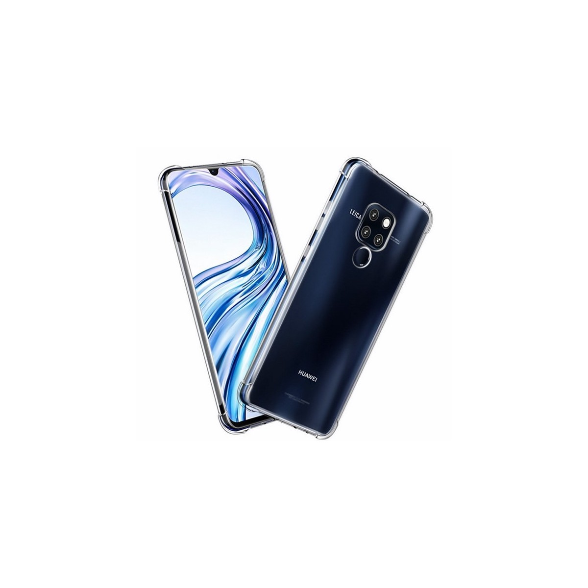 Funda Gel Tpu Anti-Shock Transparente para Huawei Mate 20