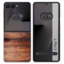 Funda Silicona para Samsung Galaxy Z Flip 7 5G diseño Madera 02 Dibujos