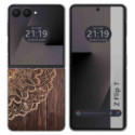Funda Silicona para Samsung Galaxy Z Flip 7 5G diseño Madera 06 Dibujos
