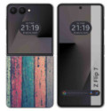 Funda Silicona para Samsung Galaxy Z Flip 7 5G diseño Madera 10 Dibujos