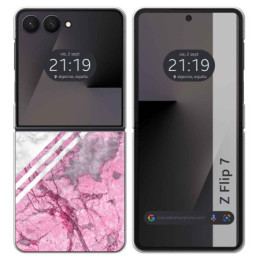Funda Silicona para Samsung Galaxy Z Flip 7 5G diseño...