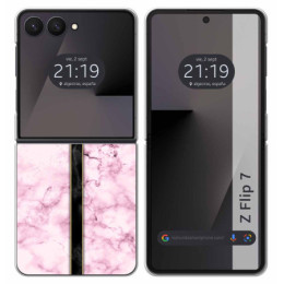 Funda Silicona para Samsung Galaxy Z Flip 7 5G diseño...