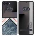 Funda Silicona para Samsung Galaxy Z Flip 7 5G diseño Mármol 05 Dibujos
