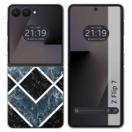 Funda Silicona para Samsung Galaxy Z Flip 7 5G diseño...