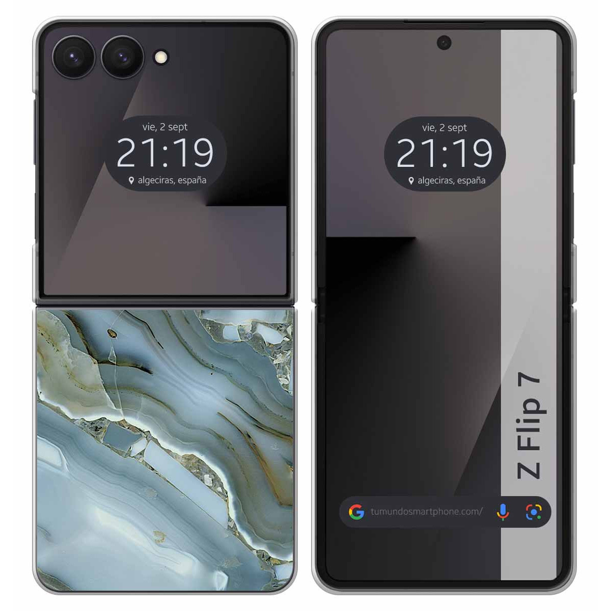 Funda Silicona para Samsung Galaxy Z Flip 7 5G...