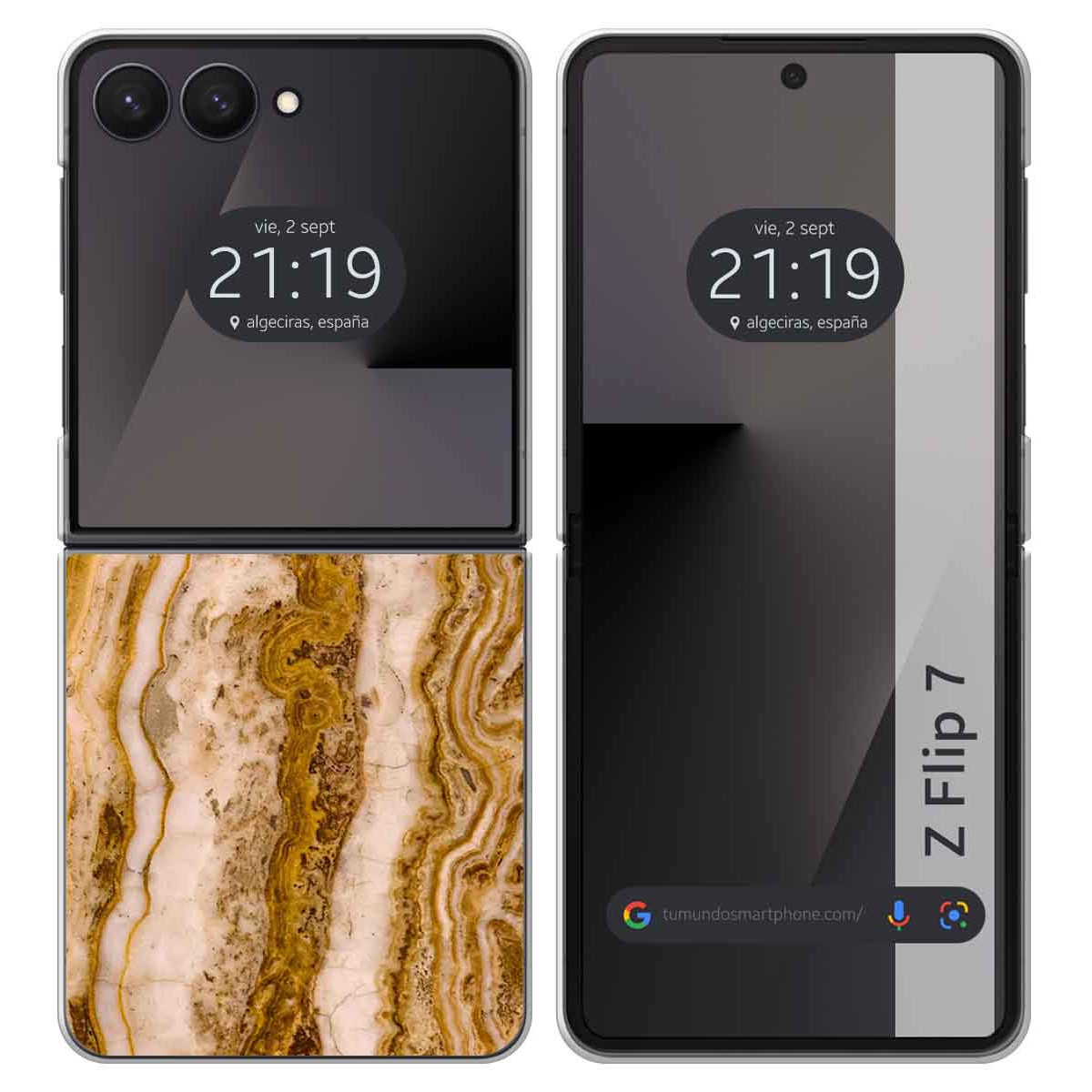 Funda Silicona para Samsung Galaxy Z Flip 7 5G...