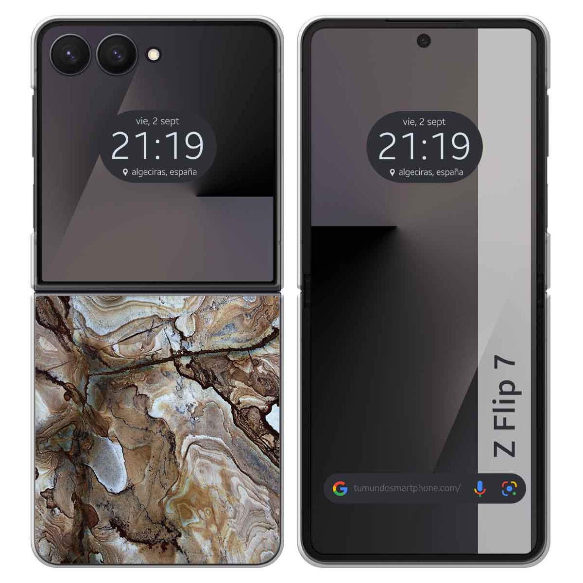 Funda Silicona para Samsung Galaxy Z Flip 7 5G...