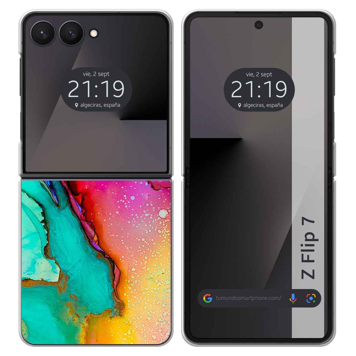 Funda Silicona para Samsung Galaxy Z Flip 7 5G...