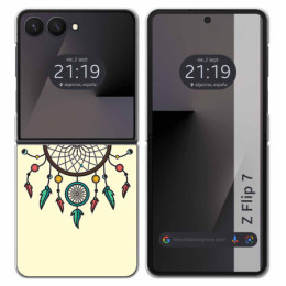 Funda Silicona para Samsung Galaxy Z Flip 7 5G diseño...