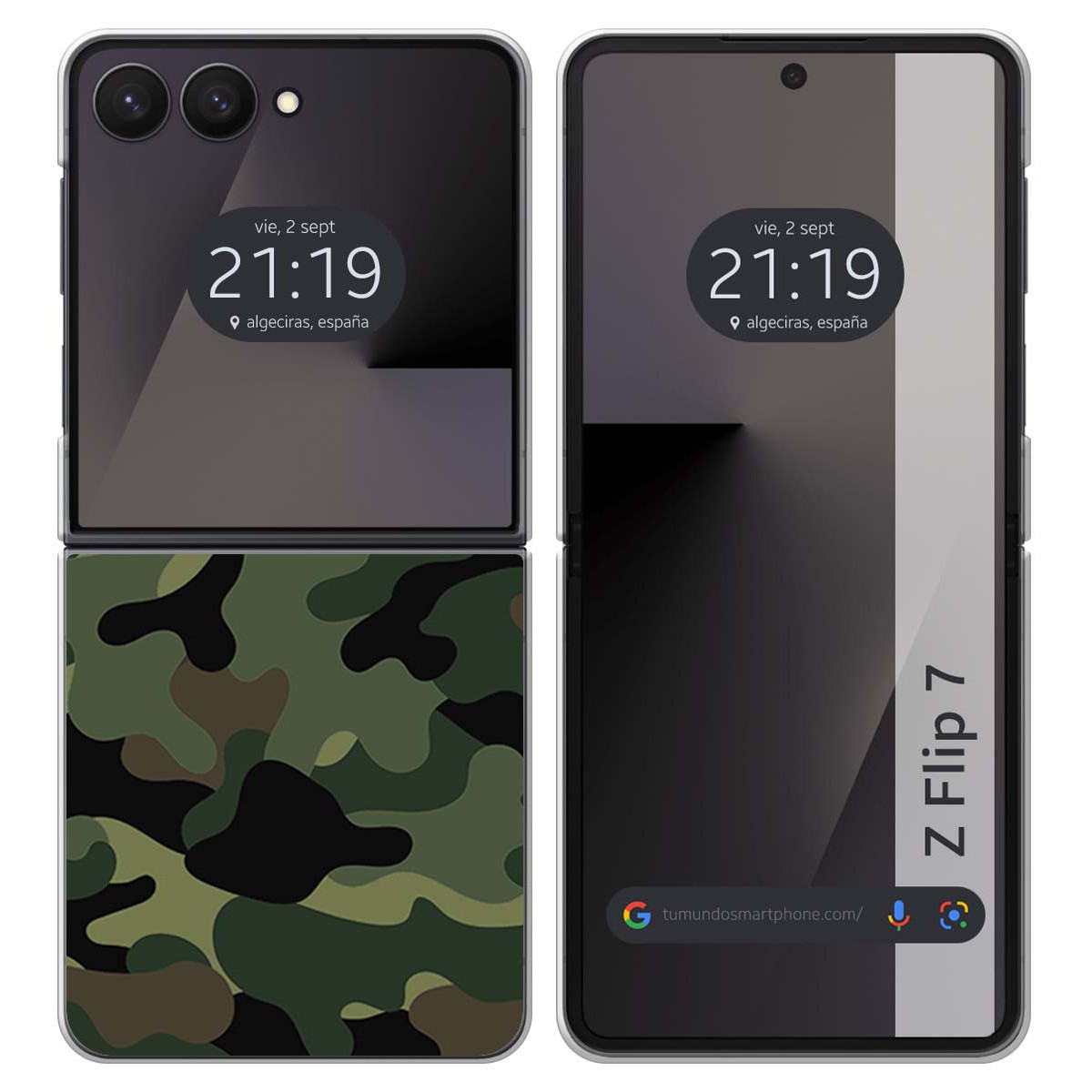 Funda Silicona para Samsung Galaxy Z Flip 7 5G...