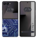 Funda Silicona para Samsung Galaxy Z Flip 7 5G diseño Circuito Dibujos