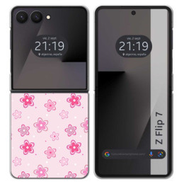 Funda Silicona para Samsung Galaxy Z Flip 7 5G diseño...