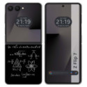 Funda Silicona para Samsung Galaxy Z Flip 7 5G diseño Formulas Dibujos