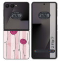 Funda Silicona para Samsung Galaxy Z Flip 7 5G diseño Flores Vintage Dibujos