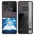 Funda Silicona para Samsung Galaxy Z Flip 7 5G diseño Libro Cuentos Dibujos