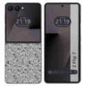 Funda Silicona para Samsung Galaxy Z Flip 7 5G diseño Letras Dibujos
