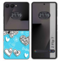 Funda Silicona para Samsung Galaxy Z Flip 7 5G diseño Mariposas Dibujos