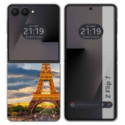 Funda Silicona para Samsung Galaxy Z Flip 7 5G diseño Paris Dibujos