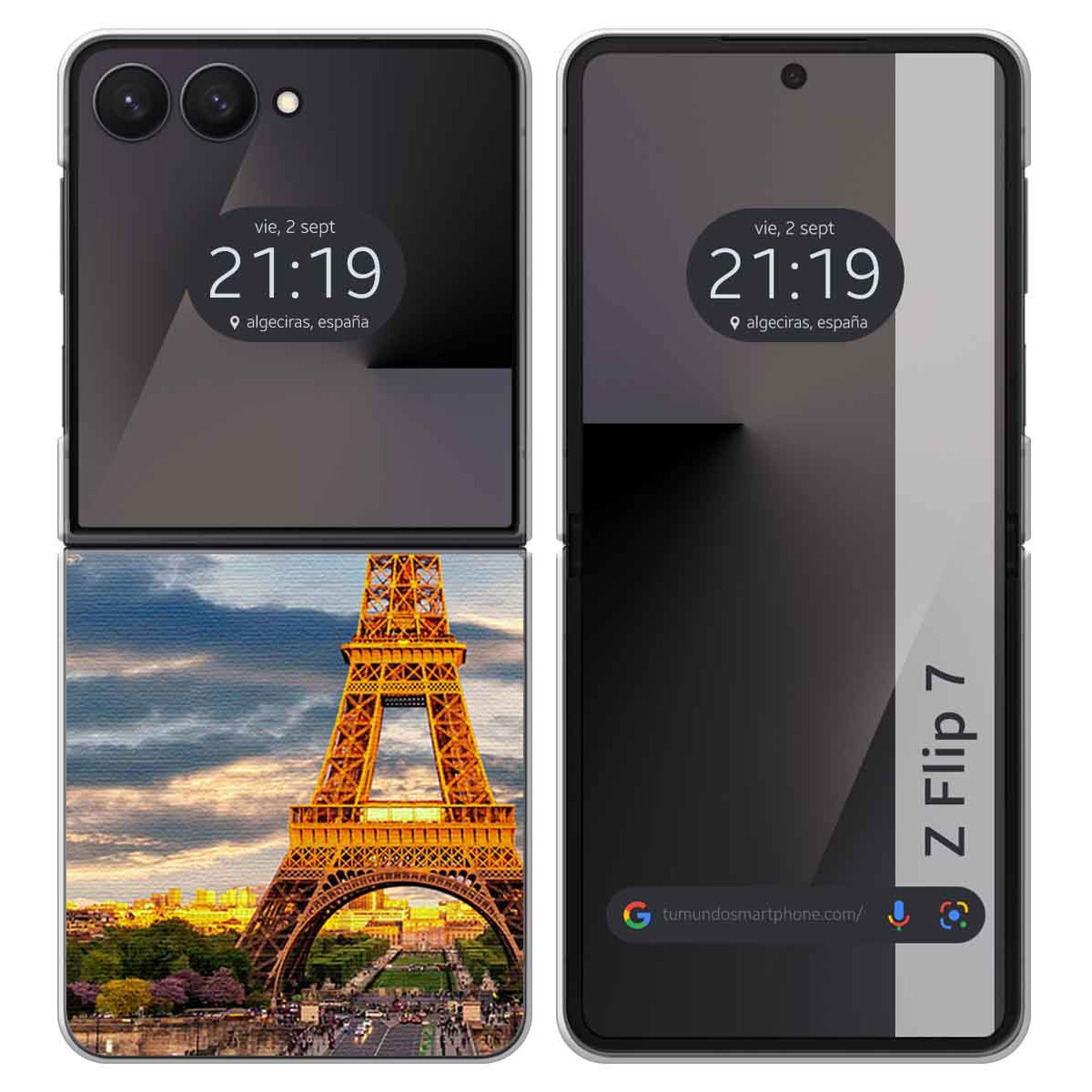 Funda Silicona para Samsung Galaxy Z Flip 7 5G...