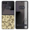 Funda Silicona para Samsung Galaxy Z Flip 7 5G diseño Sand Camuflaje Dibujos
