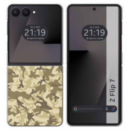 Funda Silicona para Samsung Galaxy Z Flip 7 5G diseño...