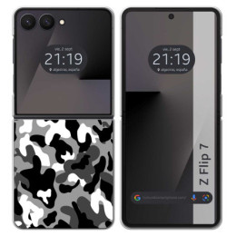 Funda Silicona para Samsung Galaxy Z Flip 7 5G diseño...