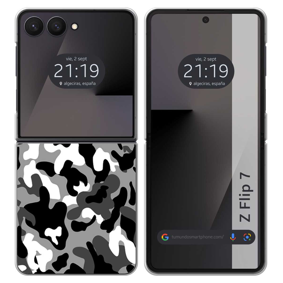 Funda Silicona para Samsung Galaxy Z Flip 7 5G...